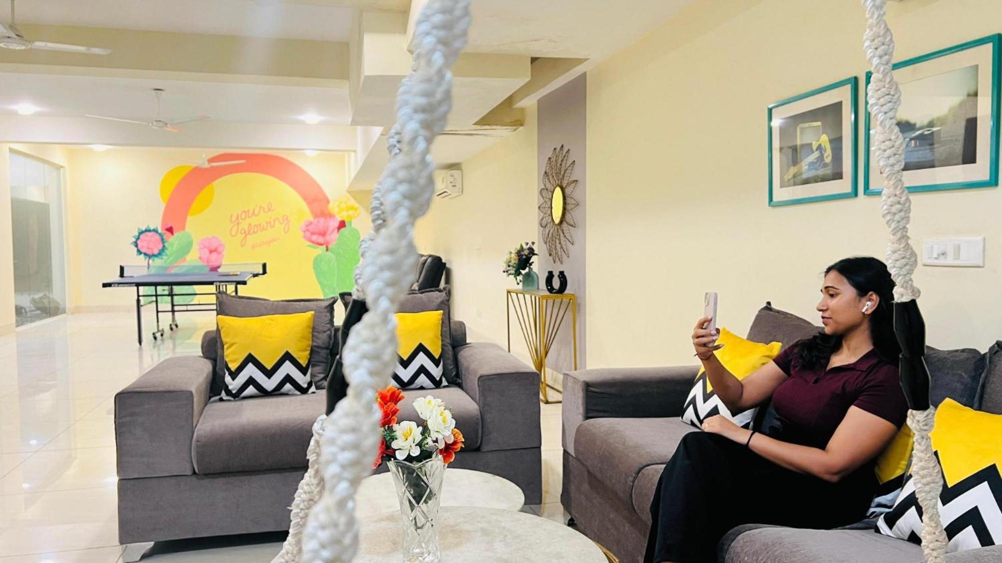 Bluo Studio1 Golf Course Road, Gym, Balcony Garden 구르가온 외부 사진